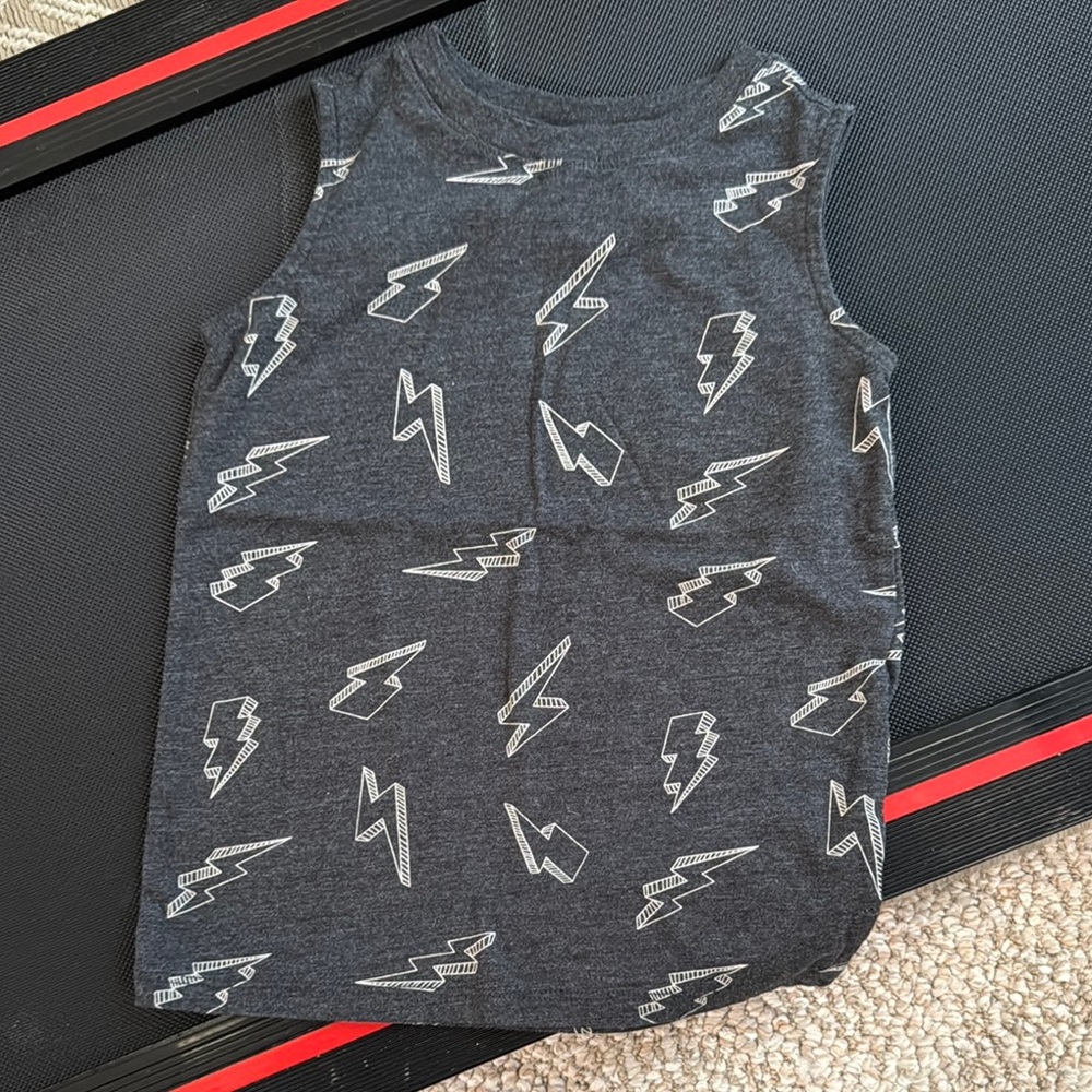 Cat & Jack Gray Athletic Tank Top